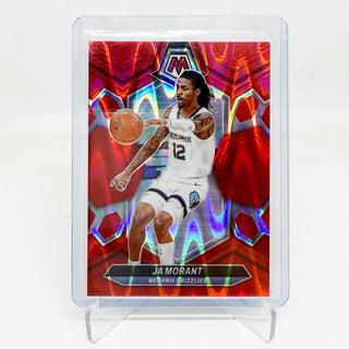 2023-24 Panini Mosaic Ja Morant Seismic Red 053/299