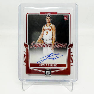 2024-25 Panini Mosaic Signature Series Nikola Durisic Rookie Auto #SS-DJU