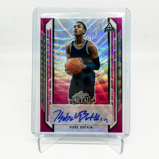 2022 Leaf Metal Kobe Bufkin Pink Wave Rookie Auto 5/20