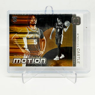 2024-25 Panini Photogenic Rookies In Motion Stephon Castle RC - No. 3