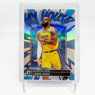 2024-25 Donruss Optic My House! LeBron James Silver Holo - No. 3