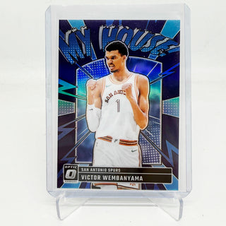 2024-25 Donruss Optic My House! Victor Wembanyama Purple - No. 19