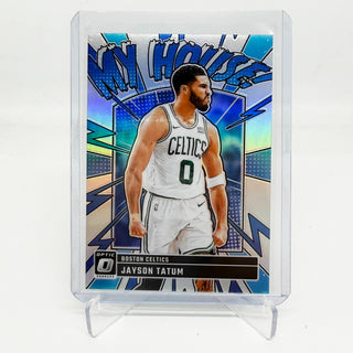 2024-25 Donruss Optic My House! Jayson Tatum Silver Holo - No. 7