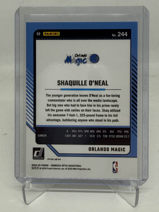 2024-25 Donruss Optic Legends Shaquille O'Neal Purple - No. 224