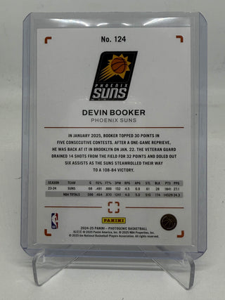 2024-25 Panini Photogenic Devin Booker - No. 124