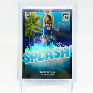 2024-25 Donruss Optic Splash! Jared McCain Purple RC - No. 3