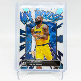 2024-25 Donruss Optic My House! LeBron James White - No. 3