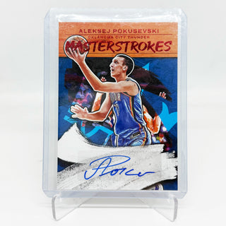 2022-23 Panini Court Kings Masterstrokes Ruby Aleksej Pokusevski Auto 39/49