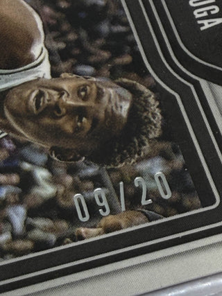 2021 Panini Prizm Draft Picks Sensational Sigatures Usman Garuba Pink Disco RC 09/20