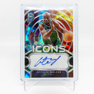 2023-24 Panini Spectra Icons Antoine Walker Auto 21/49