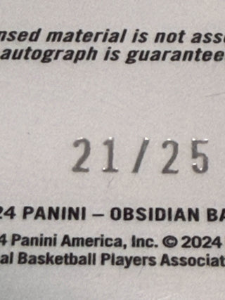 2023-24 Panini Obsidian Jaylen Clark Green RPA 21/25