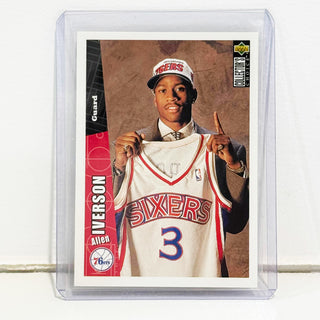 1996-97 Upper Deck Collectors Choice Allen Iverson Rookie Card - No. 301