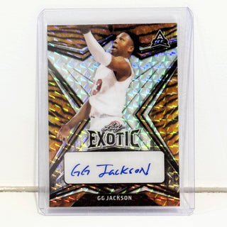 2022 Leaf Exotic GG Jackson Auto Tiger Refractor Rookie 7/7