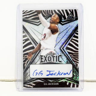 2022 Leaf Exotic GG Jackson Auto Zebra Refractor Rookie 2/8