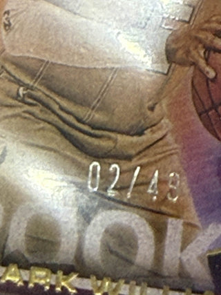 2022-23 Panini Recon Rookie Auto Mark Williams 02/49