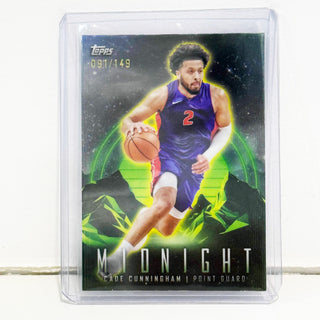 2024 Topps Midnight Cade Cunningham Green 091/149