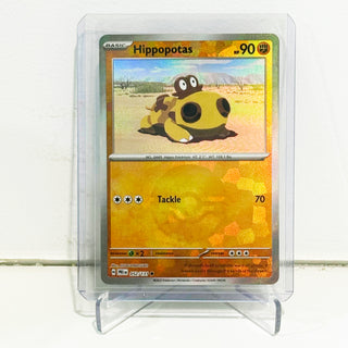Pokémon TCG Hippopotas #052/131 Reverse Poke Ball Prismatic Evolutions