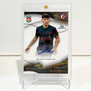 2023 Topps Liverpool Lineage 1st Bowman Lewis Koumas Academy Autograph #AU-KO