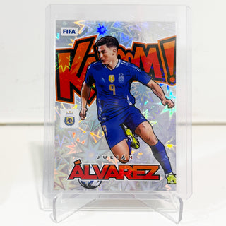 2024-25 Panini Donruss Kaboom! Julián Álvarez Case Hit SSP - No. 7