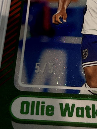 2024-25 Panini Donruss Ollie Watkins Green 5/5
