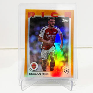 2025 Topps Declan Rice Orange Refractor 21/25