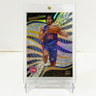 2022-23 Panini Revolution Asia Jaden Ivey Holo Gold Rookie 01/10