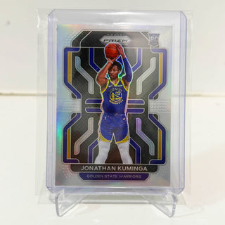 2021-22 Panini Prizm Jonathan Kuminga Silver Prizm Rookie - No. 307