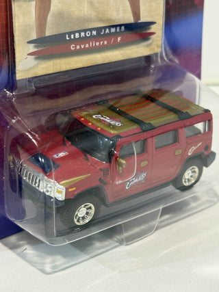 2003-04 Fleer Ultra Collectibles NBA H2 Hummer Cleveland Cavaliers With LeBron James Rookie Card (From Sealed Case)