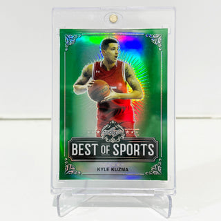 2019 Leaf Best Of Sports Kyle Kuzma Green 3/10
