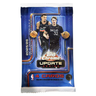 2025/26 Topps Chrome Update Series Basketball Value Pack