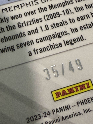 2023-24 Panini Phoenix Zach Randolph Yellow 35/49