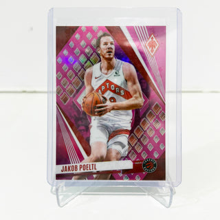 2023-24 Panini Phoenix Jakob Poeltl Pink 089/175