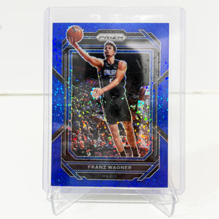 2022-23 Panini Prizm Franz Wagner Blue Sparkle Prizm 014/144