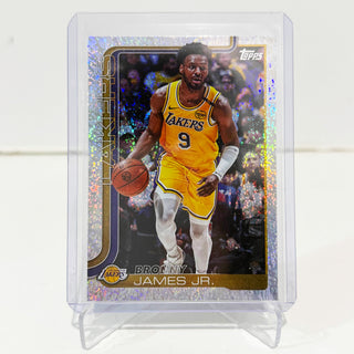 2025-26 Topps Flagship Bronny James Jr. Sandglitter - No. 152