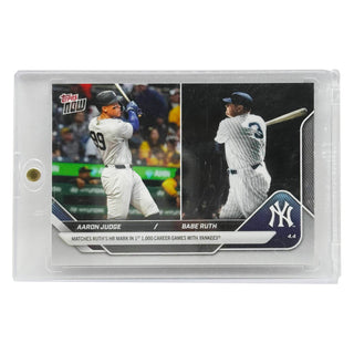 Aaron Judge/Babe Ruth - 2025 MLB Topps NOW® - Card 40