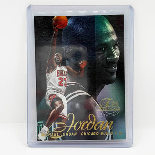 1996-97 Fleer Flair Showcase Michael Jordan Row 2 Seat 23