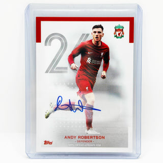 2022-23 Topps Liverpool Team Set Andy Robertson Auto #AU-AR