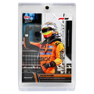 2025 Topps NOW Oscar Piastri Achieves First Career Grand Slam Victory #057