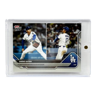 2025 Topps NOW Shohei Ohtani 1st MLB Player Ever With 50-K/50-HR Season #721
