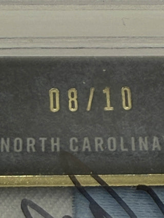 Hand Signed Michael Jordan 2012-13 Upper Deck Exquisite Collection Limited Logos 08/10 BGS 9 Mint