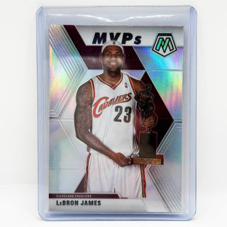 2019-20 Panini Mosaic MVPs LeBron James Silver Prizm - No. 298