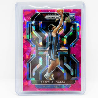 2021-22 Panini Prizm Santi Aldama Pink Ice Rookie Prizm - No. 276