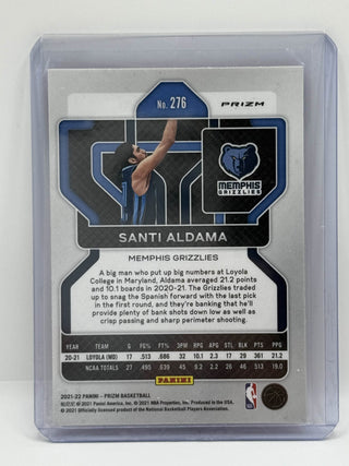 2021-22 Panini Prizm Santi Aldama Pink Ice Rookie Prizm - No. 276