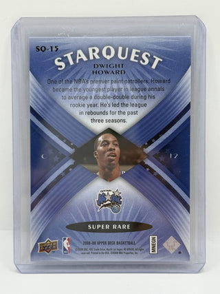2008-09 Upper Deck Super Rare Dwight Howard Starquest Blue #SQ-15