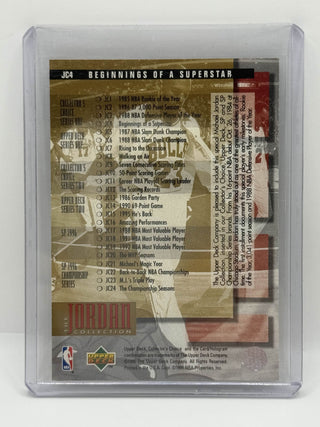 1995 Upper Deck Collectors Choice Michael Jordan #JC4
