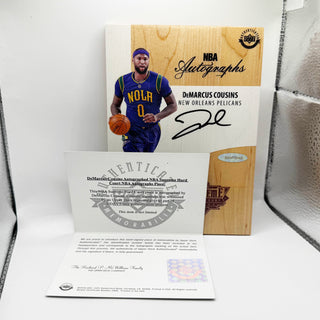 2016-17 Upper Deck Supreme Hardcourt DeMarcus Cousins Autograph #A-DC (With Authentication Certificate)