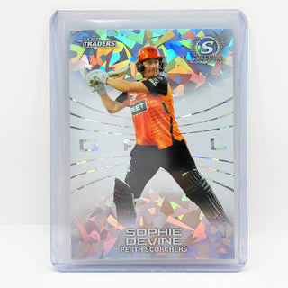 2025 Cricket Australia Traders Sophie Devine Mojo Opal White 10/37