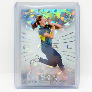 2025 Cricket Australia Traders Darcie Brown Mojo Opal White 08/37