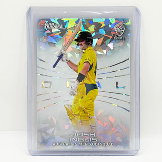2025 Cricket Australia Traders Josh Inglis Mojo Opal White 18/37