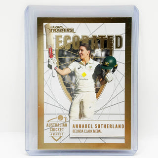 2025 Cricket Australia Traders Decorated Annabel Sutherland - D 02/30